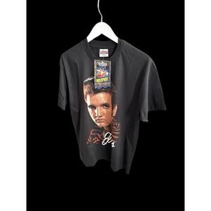 Vintage Winterland Rock Express Elvis Tshirt Sz Large Black With Tags